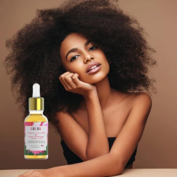 The Fafah Super Growth & Anti-Itching Hair Oil (4 oz) - Picture 10 of 10